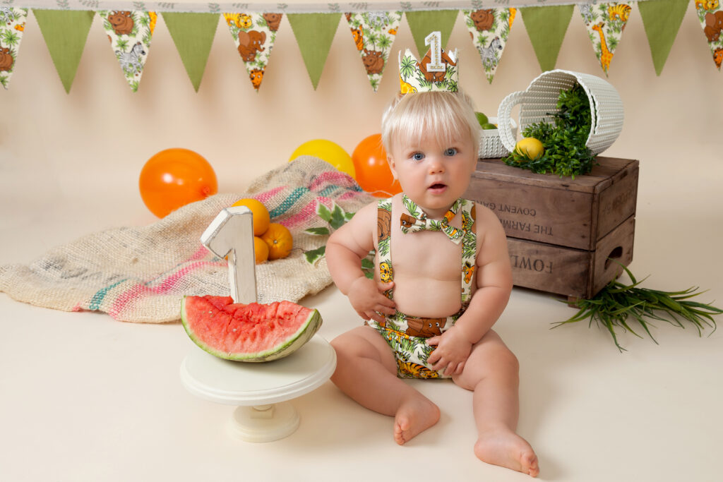 Fruit Smash Session First Birthday
